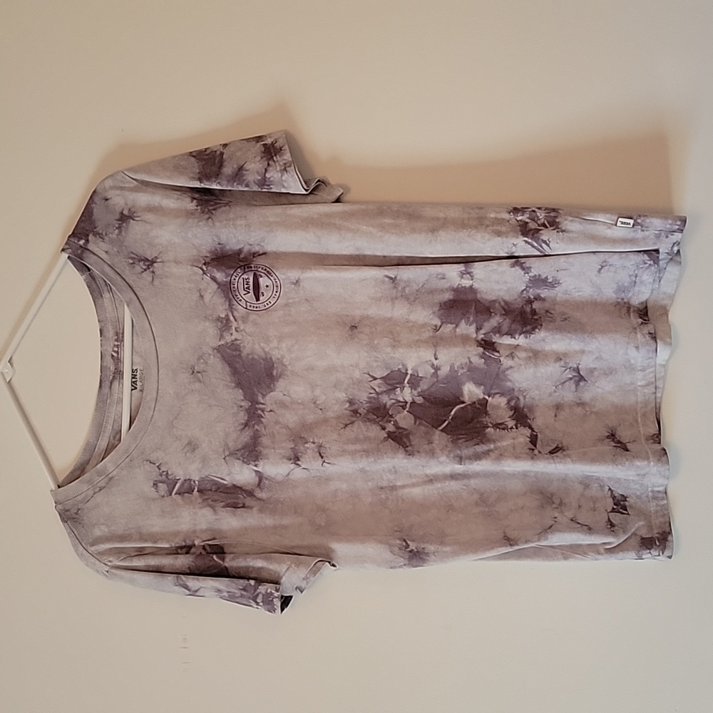 Vans XL, purple tie-dye